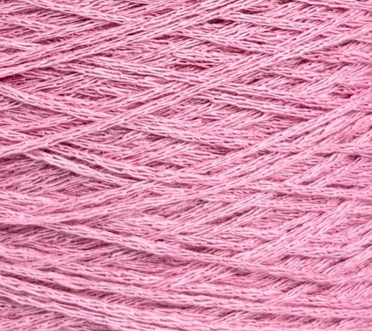 Art. Lino Cordonetto 330 m / 100 g  – 100% Leinen Sommergarn col. Rosa